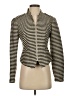 Ann Taylor LOFT Outlet Stripes Gold Jacket Size S - photo 1