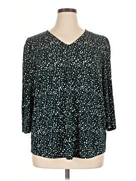 Adrianna Papell 3/4 Sleeve Blouse