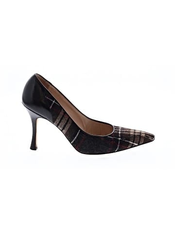 Manolo Blahnik Plaid Pumps (view 1)