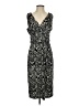 Talbots Paisley Gray Cocktail Dress Size S - photo 1