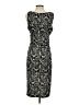 Talbots Paisley Gray Cocktail Dress Size S - photo 2