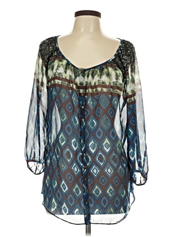 Sami & JO 3/4 Sleeve Blouse (view 1)