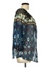 Sami & JO 100% Polyester Blue 3/4 Sleeve Blouse Size L - photo 4