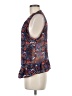 CAbi Blue Sleeveless Blouse Size M - photo 5
