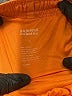 Girlfriend Collective 100% Polyester Solid Orange Athletic Shorts Size S - photo 3