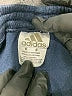 Adidas 100% Polyester Blue Track Pants Size 6 - photo 3