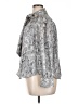 Ann Taylor Factory 100% Polyester Silver Long Sleeve Blouse Size XL - photo 5
