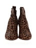Ugg 100% Calf Hair Animal Print Brown Tan Ankle Boots Size 9 - photo 2
