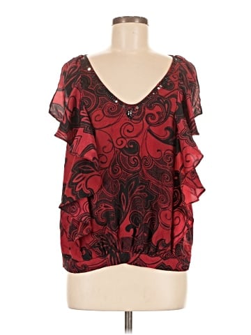 metaphor Short Sleeve Blouse (view 1)