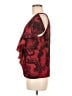 metaphor 100% Polyester Red Short Sleeve Blouse Size M - photo 5