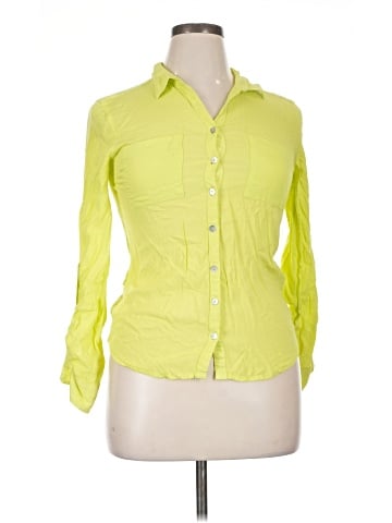 New Look Long Sleeve Button-Down Shirt (view 1)
