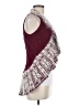 Max Studio 100% Cotton Burgundy Sweater Vest Size M - photo 4