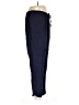 Magaschoni 100% Cotton Solid Blue Track Pants Size L - photo 4