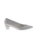 Stuart Weitzman Solid Silver Gold Heels Size 6 1/2 - photo 1