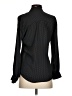 Express 100% Polyester Polka Dots Black Long Sleeve Blouse Size XS - photo 2
