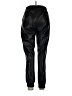 Joe's Jeans 100% Polyurethane Metallic Black Track Pants Size L - photo 2