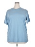 George Blue Short Sleeve Top Size 2X - photo 1