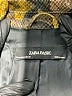 Zara Basic 100% Polyester Metallic Gold Yellow Jacket Size M - photo 6