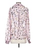 CAbi 100% Polyester Floral Pink Long Sleeve Blouse Size S - photo 2