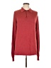 Anthology 100% Silk Red Silk Pullover Sweater Size L - photo 1