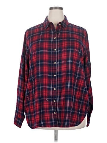 Jachs Girlfriend Long Sleeve Button-Down Shirt (view 1)