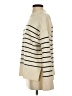 Zara Stripes Ivory Turtleneck Sweater Size S - photo 5