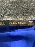 Zara Basic 100% Polyester Solid Blue Casual Dress Size S - photo 7