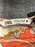 Zara Floral Tropical Orange Casual Dress Size S - photo 7