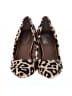 Wendy Williams Animal Print Gold Tan Heels Size 5 1/2 - photo 2