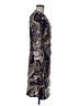 Kasper Paisley Blue Casual Dress Size M - photo 4