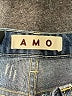 AMO Hearts Blue Jeans Size 25 waist - photo 7