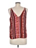 Peyton Jensen 100% Polyester Red Sleeveless Blouse Size M - photo 2