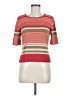 Talbots Stripes Red Short Sleeve T-Shirt Size M - photo 1