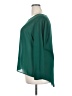 Rose + Olive 100% Polyester Green Long Sleeve Blouse Size 2X - photo 5