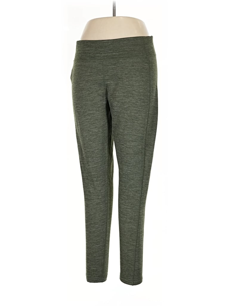 Pre-owned Title Nine Active Pants In Green