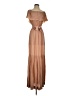S/W/F 100% Rayon Tan Casual Dress Size XS - photo 1