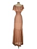 S/W/F 100% Rayon Tan Casual Dress Size XS - photo 2