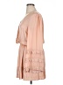 Unbranded 100% Polyester Tan Casual Dress Size XL (estimated) - photo 5