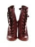 Marc Jacobs 100% Leather Burgundy Red Leather Boots Size EU 38 1/2 - photo 2