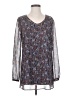 CAbi 100% Polyester Gray Casual Dress Size S - photo 1