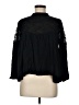 I. Madeline 100% Tencel Black Long Sleeve Turtleneck Size M - photo 1