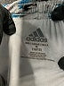 Adidas 100% Polyester Print White Athletic Shorts Size 10 - 12 - photo 3