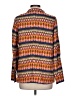 Global Desi Aztec Or Tribal Print Tropical Orange Kimono Size L - photo 2
