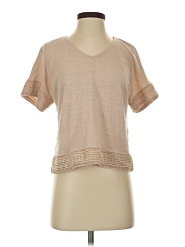Cable & Gauge Short Sleeve Top (view 1)