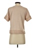 Cable & Gauge Tan Short Sleeve Top Size S - photo 2