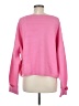 French Connection Solid Pink Pullover Sweater Size M - photo 2