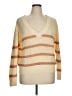 Faherty Stripes Tan Pullover Sweater Size XL - photo 1