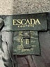 Escada Couture Solid Black Formal Skirt Size EU 38 / US 8 - photo 4