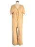 ASOS Design 100% Cotton Solid Tan Jumpsuit Size 10 - photo 1