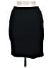 Assorted Brands Solid Black Casual Skirt Size M - photo 2